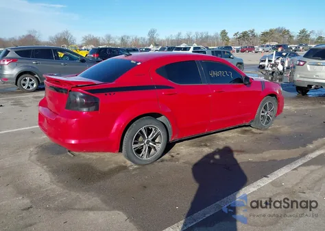 2013 Dodge Avenger Sxt from USA, damaged, VIN 1C3CDZCG8DN741086